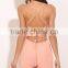 fashion cowl neck sexy rompers summer latest design woman party playsuits