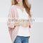 2015 New Arrival Autumn Winter Women Blusas Casual Loose Knit Waterfall Cardigan Jacket Long Sleeve Irregular Sweater Coat