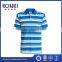 OEM service striped wholesale polo shirt