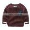 Hot fashion cotton private label crew neck korean sweater knitting pattern