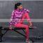 High quality yoga clothes sports long sleeve shirts for women