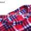 manufacturers in china red polar fleece casual plaid women pajamas