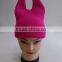 wholesale fashion cheap winter acrylic custom knitted beanie hat