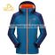 2016 new style waterproof windproof and breathable men hoody softshell jacket with fleece lining