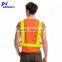 Hi viz led warning safety yellow reflective vest