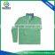New design zip pocket 50%cation 50%polyester yarn mens polo t-shirts in green
