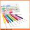 Hot Selling Plastic Crochet Hook Set Include Knitting Yarns,Thimble,Measuring Tape,Handle Knitting Needles Hooks