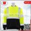 Two tones protective hood sweatshirt