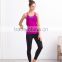 Sportswear color insert mesh women yoga pants