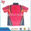 100%polyester sublimation printing dri fit polo shirt with two buttons wholesale