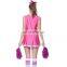School Girl Uniform Costume Cosplay Sexy Cheer Leader Sport Fancy Dress