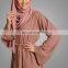 New Customized Fashion Cheaper Baju Muslim Kimono Plain Abaya Front Open Islamic Cardigan Abaya