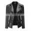 2016 BAIYIMO Faux Leather Motorcycle Power Shoulder Jacket