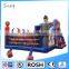 Digital Printing Inflatable Spider-man Play Ground Inflatable Playland Play Stasion for Sale
