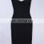 2015 quality cheap black xxl formal dress evening dress for fat women