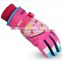 fashion winter ski gloves