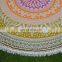 Wholesale wall hanging beach towel india mandala round tapestry