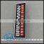 wholesale customized brushed printed aluminium label