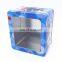 tinplate case tin can metal packing box with PVC window