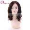 Fashion Bob Style Short Bob Wave Wig 100% Human Hair Virgin Brazilian Lace front Wig With Bangs Under 100