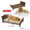 Manufacture Sale Customized Pet Wicker Rattan Dog Cat Bed