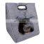 High Quality beautiful felt dog house with zipper