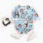 Baby clothes spring and autumn baby animal one-piece long-sleeved cartoon romper romper winter newborn ins bag fart clothes