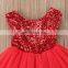 2019 summer Sequined kids tutus vintage flower dress floral dresses 6M-6years 6sizes sz70 to sz120