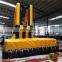 Outdoor Ultimate extreme stunt jumping sport inflatable Freedrop 2 levels platform with air mat for kids