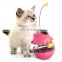 New lucky cat tumbler track ball interactive pet cat food feeding toy
