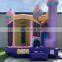 Purple Inflatable Bounce House Kids Jumping Castle Playhouse Inflatable Slide Como