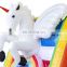 Inflatable Unicorn Bouncer Jumping Bounce House With Slide