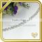 Cheap price silver crystal metal necklace rhinestone chain bridal trim for dresses FC641