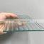 Guangdong factory clear toughened low iron reeded fluted glass ribbed glass