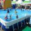 Hot Sale Large Inflatable Metal Frame Swimming Pool PVC, Commercial Large Inflatable Stents Metal Swimming Pool for Backyard