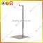 L shape hook chrome finished bag display rack
