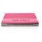 Fashion Leather Cover Metal Frame Business Name ID Card Cases Holder Organizer