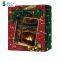 Custom Recyclable White Cardboard Christmas Gift Bag Clothes Shopping Bag