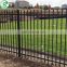 No rust aluminum privacy fence steel tubular fence panel for house