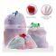 1Pcs/3Pcs/5Pcs Portable Storage Reusable Mesh Product Canvas Shopping Bag Washable Eco Friendly Clothes Shopping Bag