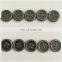 Trending Hot Products 4 Hole Round Shape Custom Gold Plating Abs Buttons