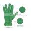 HANDLANDY Hot sell  green Non Slip Pruning Yard gardening Work Farming Garden Gloves Leather Car Driving Gloves Women's