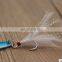 8cm 25g new 2020 metal VIB 8 colors  long shot  seabass Colorful feathers minow hard  Fishing Lure
