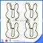 Personalized paper clip animal metal paper clip