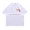 High fashion custom printing 100 percent cotton plain t-shirt oversized short sleeve tshirt for men