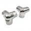 wholesale Railing Satin Round 304 316 Stainless Steel 3 Way Pipe Tube Connector fittings