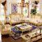 Royal Sofa Set Furniture Anqitue Design Living Room Leather Sofa