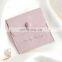 PandaSew Custom Printed Logo Mini Envelope Jewelry Bag Snap Button Closure Luxury Microfiber Jewelry Pouch