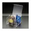 wholesale plastic organizer with compartments lid acrylic tea bag dispenser tea bag holder