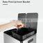 40L 60L stainless steel trash and recycle bin two compartments